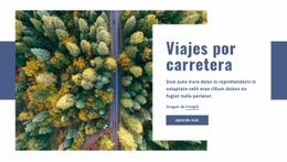Viajes Por Carretera - HTML5 Website Builder