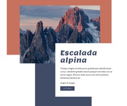 Escalada Alpina Plantilla Joomla 2024