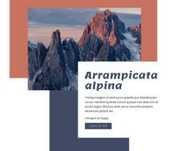 Arrampicata Alpina - Trascina E Rilascia Il Tema WordPress