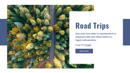 Visual Page Builder For Road Trips