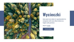 Gotowy Do Użycia Projekt Witryny Dla Wycieczki