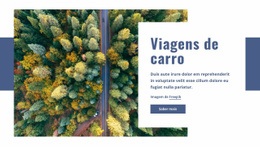Modelo HTML5 Multifuncional Para Viagens De Carro