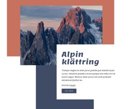 Alpin Klättring - Målsida