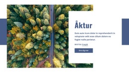 Åktur – WordPress-Temainspiration