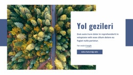 Yol Gezileri - Web Sitesi Şablonları