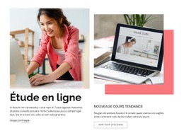 Etude En Ligne Modèle Réactif Html5