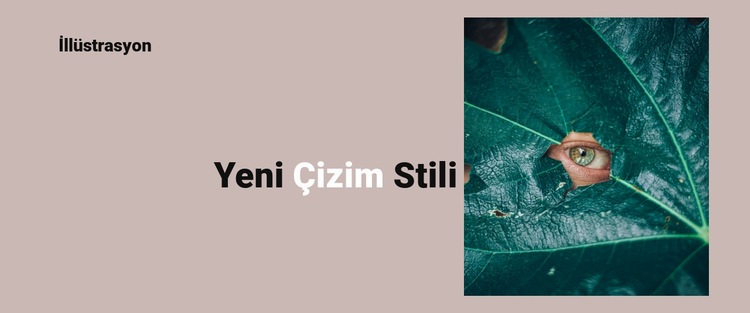 Resimde yeni stil Web Sitesi Oluşturucu Şablonları