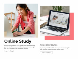 Launch Platform Template For Online Study