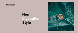 New Style In Illustration HTML5 Template