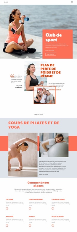 Pilates Vs Yoga Modèle Premium