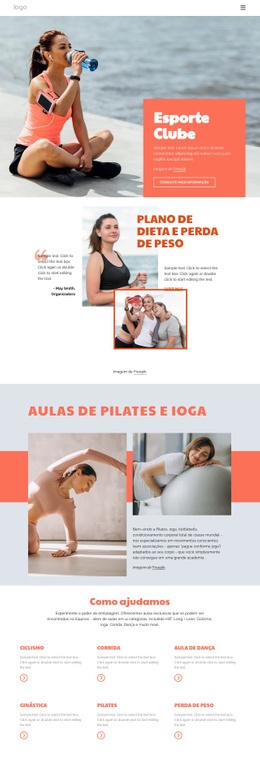 Pilates Vs Ioga - Maquete Definitiva De Site