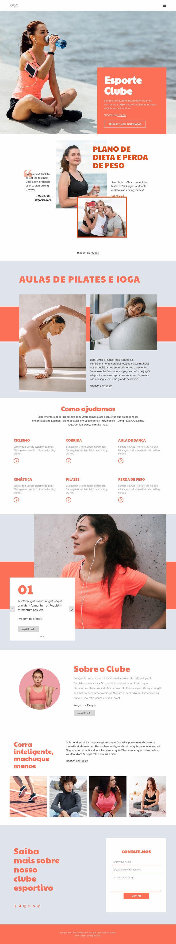 Pilates vs ioga Template Joomla