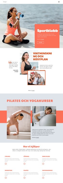 Gratis WordPress-Tema För Pilates Vs Yoga