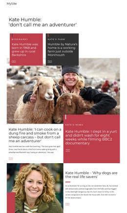 Kate Humble Animal Care