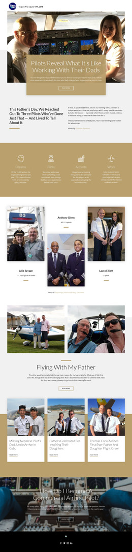 Airport HTML Templates | Nicepage