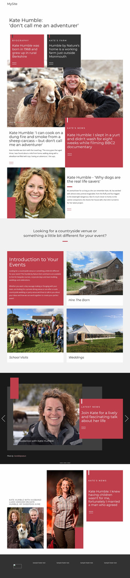 Python Website Templates | Nicepage