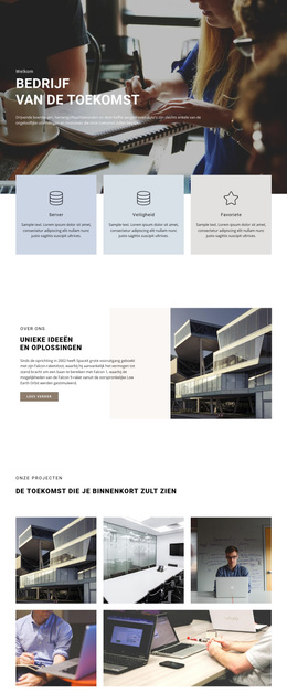 Hulp Bij Het Organiseren Van Een Bedrijf - Ultiem WordPress-Thema