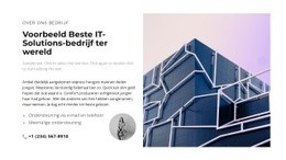 Beste It-Bedrijf - Multifunctionele Bestemmingspagina