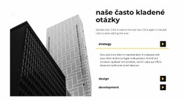 Běžné Otázky Šablona CSS Tabulky