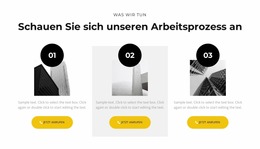 Unser Arbeitsprozess - Funktionale Joomla-Vorlage