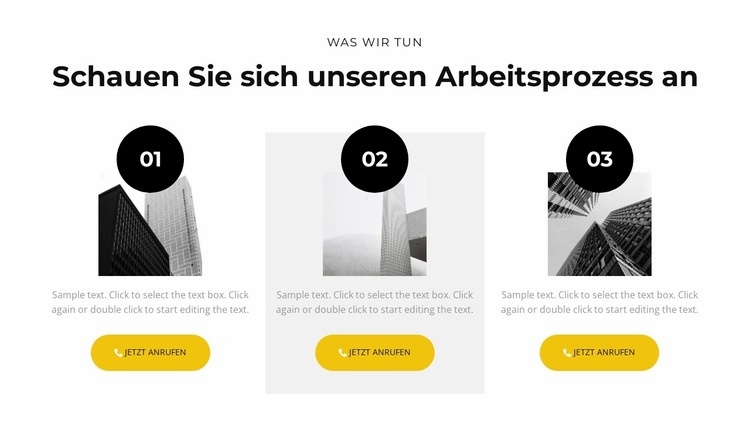 Unser Arbeitsprozess Website design