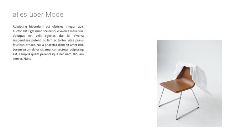 Mode im kleinen Detail Website-Modell
