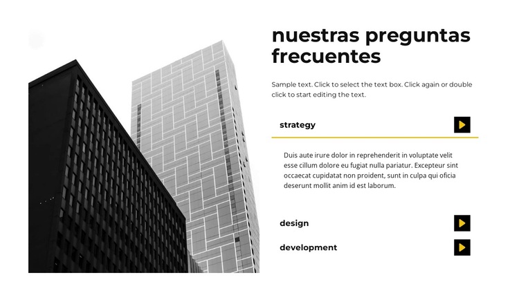 Preguntas comunes Tema de WordPress