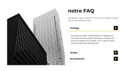 Superbe Modèle HTML5 Pour Questions Courantes