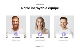 Équipe Gagnante - Modèle De Site Web Professionnel Premium