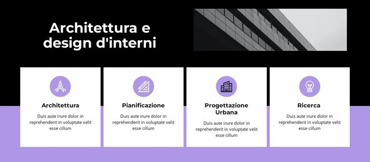 Caratteristiche e foto Costruttore di siti web HTML