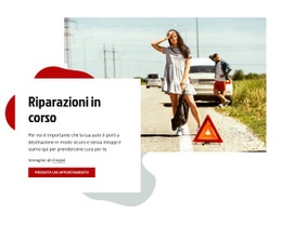 Modello Di Progettazione Gratuito Per Esecuzione Di Riparazioni Auto