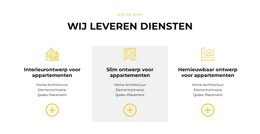 Bestemmingspagina Voor Wij Bieden U Aan