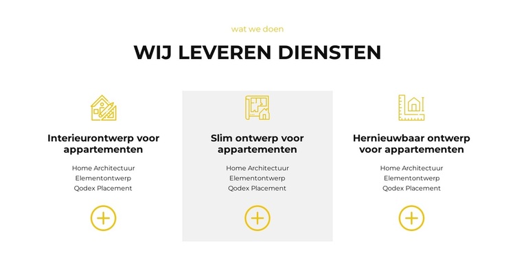 Wij bieden u aan WordPress-thema