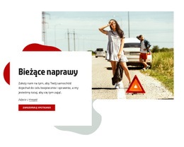 Prowadzenie Napraw Samochodów - Pobranie Szablonu Strony Internetowej