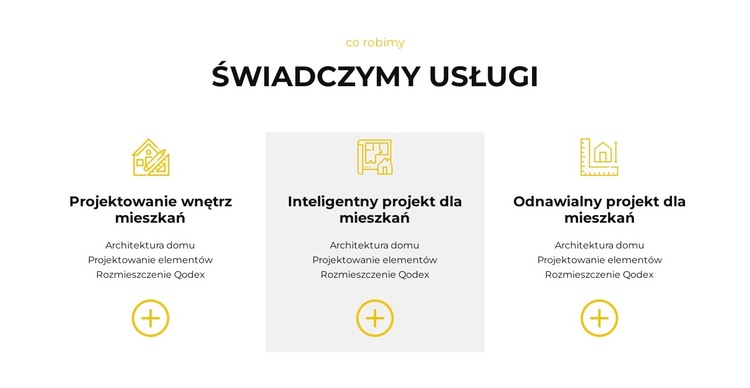 Oferujemy tobie Szablon witryny sieci Web