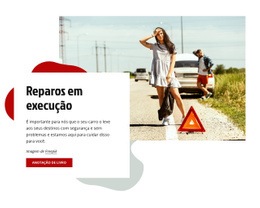 Execução De Reparos De Automóveis - Modelo Gratuito
