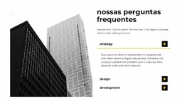 Perguntas Comuns - Modelo Joomla Profissional Personalizável