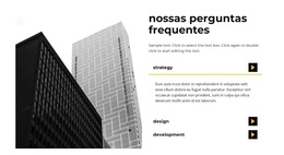 Tema WordPress Impressionante Para Perguntas Comuns