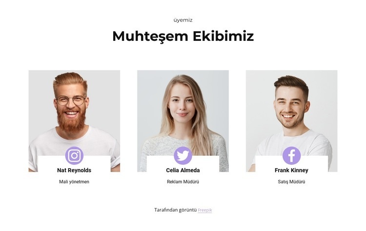 Kazanan takım HTML5 Şablonu