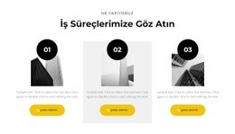 İş Sürecimiz Web Sitesi Tasarımı