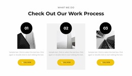 Our Work Process - Creative Multipurpose Website Mockup
