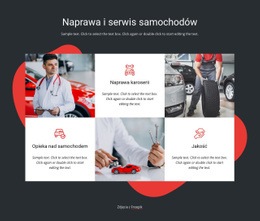 Serwis I Naprawy Pojazdów - Responsywny Szablon HTML5