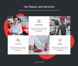Vehicle Service And Repairs - Free Template