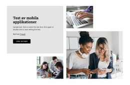 Test Av Mobila Applikationer - Gratis Mallar