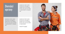 Opravy Instalatérských Prací – Osobní Šablony Webových Stránek