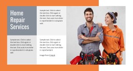 Plumbing Repairs Free CSS Website Template