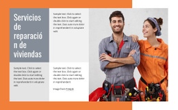 Reparaciones De Fontanería - Plantilla Personalizable