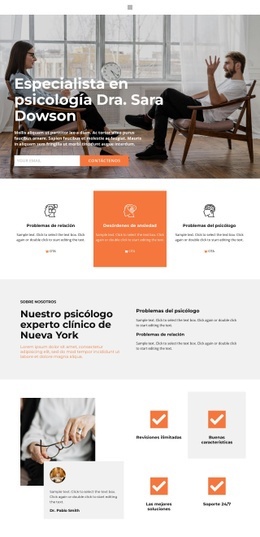 Ayuda Psicóloga Calificada Plantillas Html5 Responsivas Gratuitas