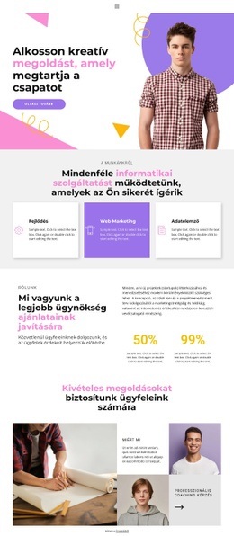 Egyedi Megközelítést Választunk – Reszponzív Kialakítás