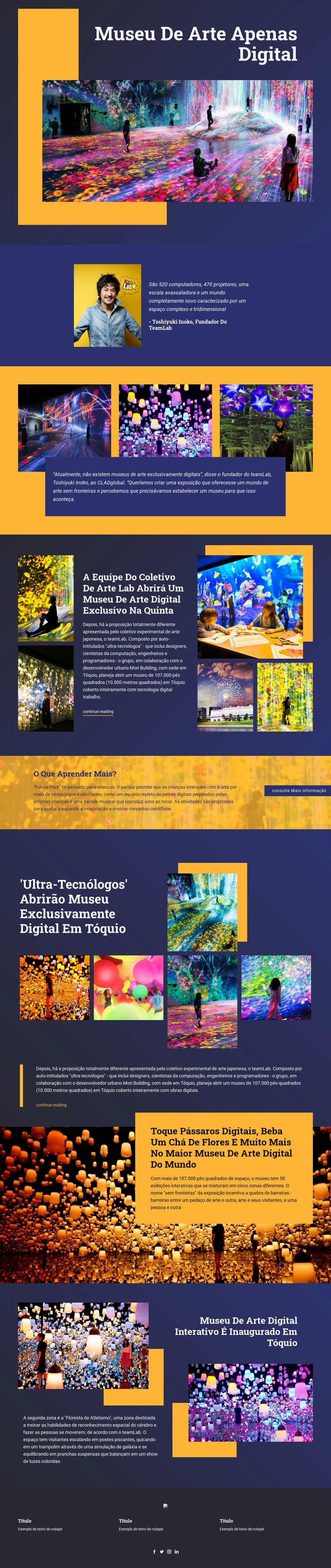 Museu de Arte Digital Template CSS